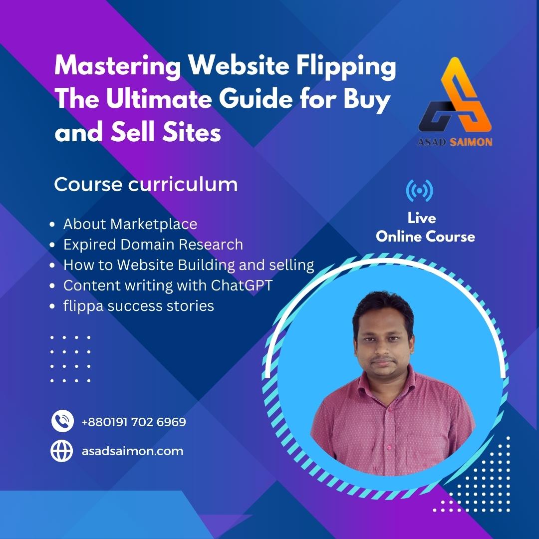 Website Flipping (short Course )