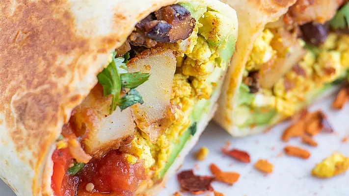 Vegan Breakfast Burritos